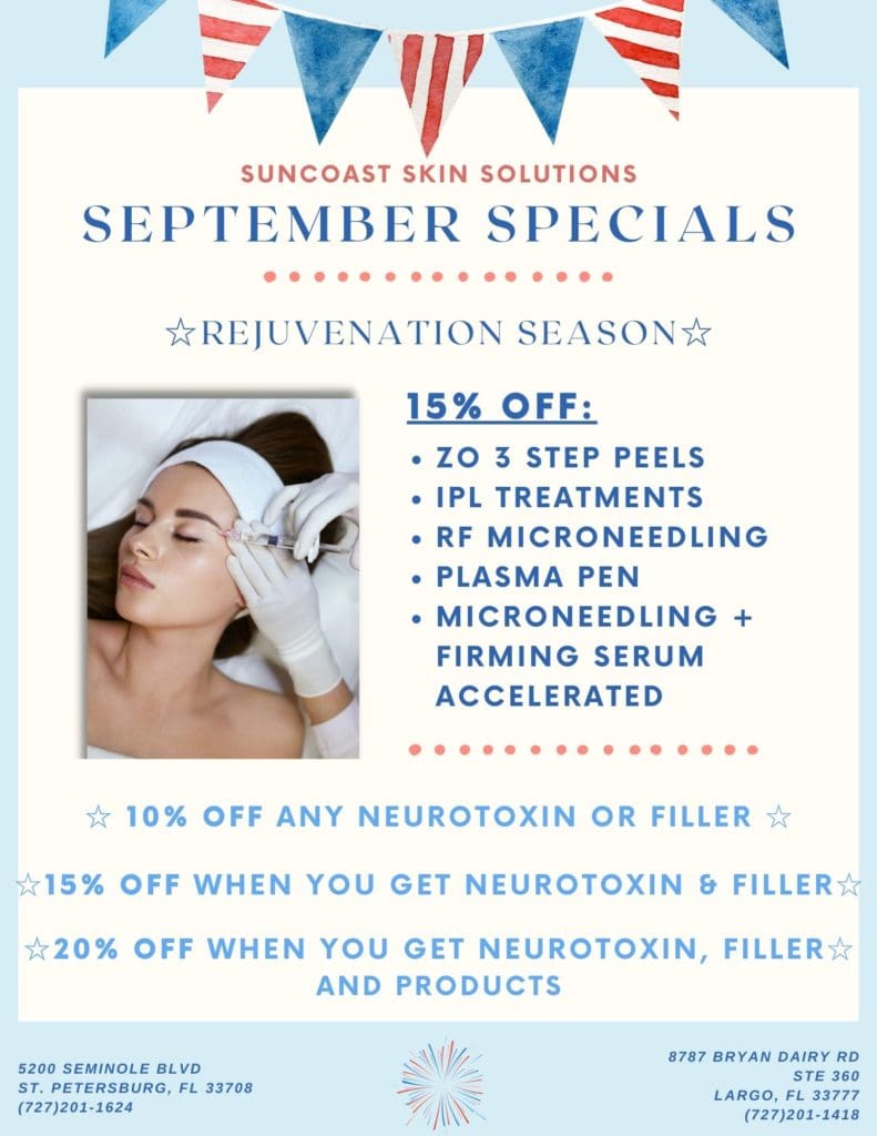 Specials - Suncoast Skin Solutions